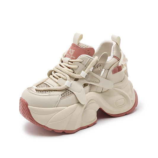Women’s Wedge Mesh Sneakers – Lightweight, Breathable & Height-Boosting Comfort