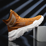 Oulop Men’s High-Top Sports Casual Shoes – Warm, Shock-Absorbing Leather Sneakers for Winter & Fall Oulop Men’s High-Top Sports Casual Shoes – Warm, Shock-Absorbing Leather Sneakers for Winter & Fall
