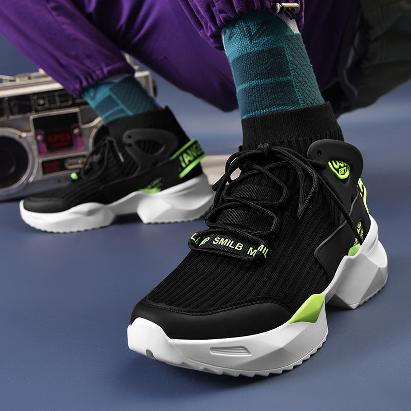 Oulop Unisex Platform Shoes – Breathable Mesh Comfort Sneakers for All Seasons