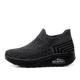 Women’s Flying Weave Mid-Heel Shoes – Breathable Mesh Comfort with Modern Style Women’s Flying Weave Mid-Heel Shoes – Breathable Mesh Comfort with Modern Style
