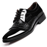 Oulop Men’s Pointed Microfiber Dress Shoes – Sequin Stitch Design, Elegant Formal Style Oulop Men’s Pointed Microfiber Dress Shoes – Sequin Stitch Design, Elegant Formal Style