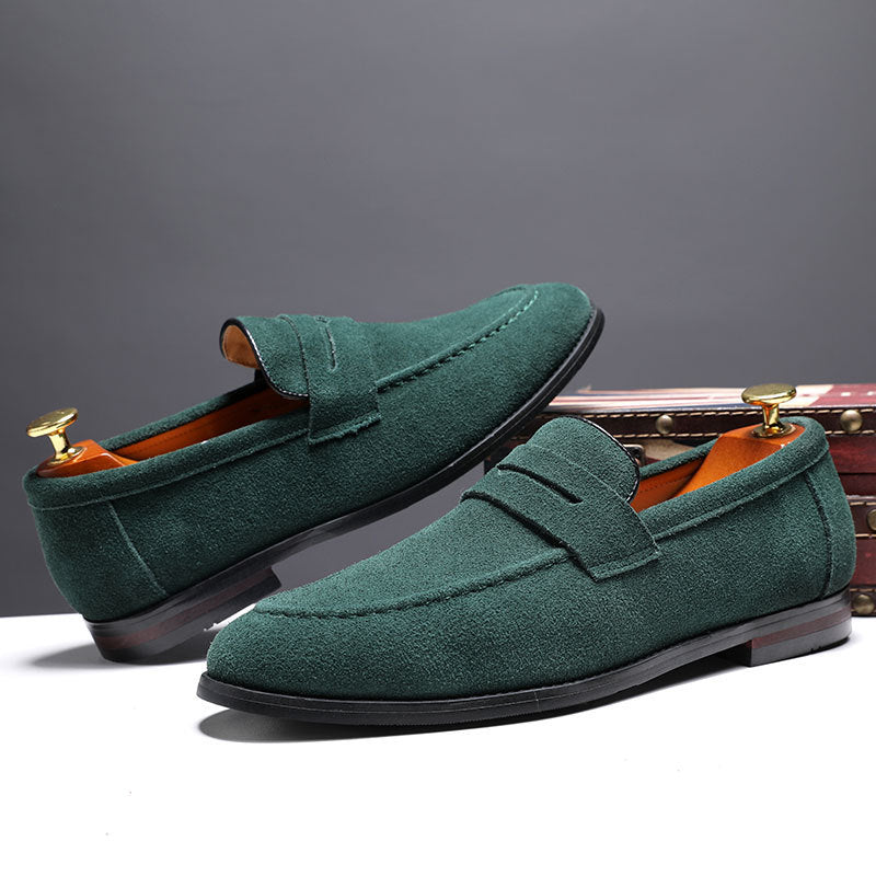 Oulop Unisex Leather Flat Shoes – Comfortable, Wear-Resistant Everyday Slip-Ons Oulop Unisex Leather Flat Shoes – Comfortable, Wear-Resistant Everyday Slip-Ons