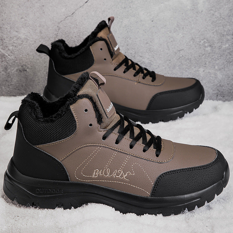 Men’s Mid-Top Winter Sports Shoes – Warm Lined, Anti-Slip & Breathable Casual Sneakers Men’s Mid-Top Winter Sports Shoes – Warm Lined, Anti-Slip & Breathable Casual Sneakers