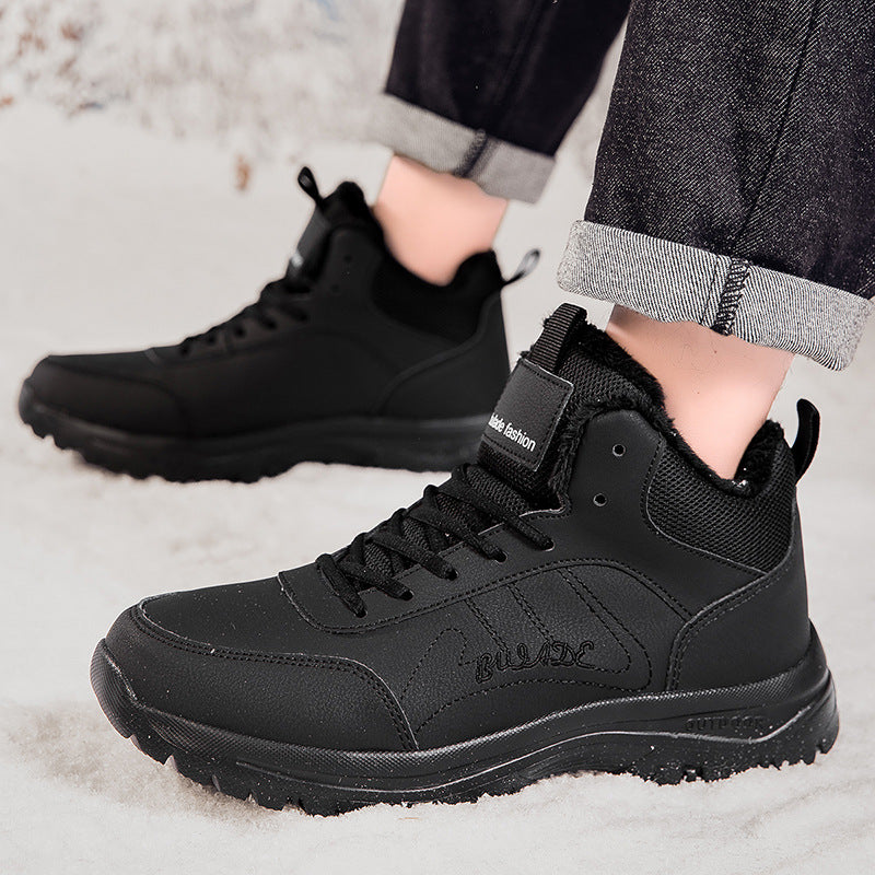 Men’s Mid-Top Winter Sports Shoes – Warm Lined, Anti-Slip & Breathable Casual Sneakers Men’s Mid-Top Winter Sports Shoes – Warm Lined, Anti-Slip & Breathable Casual Sneakers