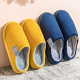 Unisex Cotton Home Slippers – Warm, Breathable & Waterproof Comfort for Couples Unisex Cotton Home Slippers – Warm, Breathable & Waterproof Comfort for Couples