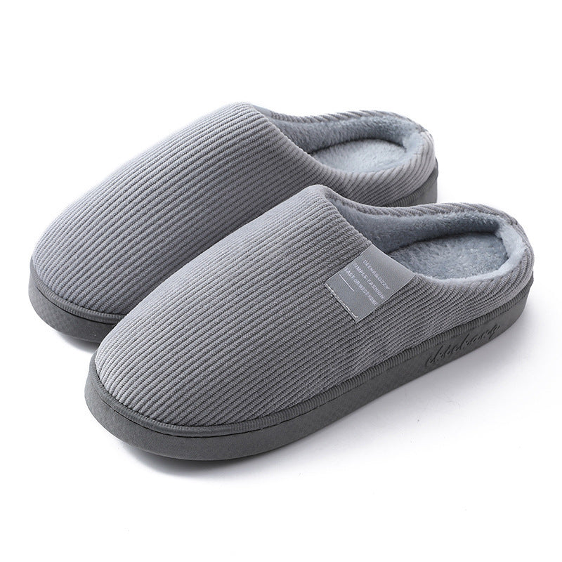 Unisex Cotton Home Slippers – Warm, Breathable & Waterproof Comfort for Couples