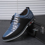Oulop Men’s British Style Microfiber Leather Shoes – Lace-Up Casual Dress Shoes with Rubber Sole Oulop Men’s British Style Microfiber Leather Shoes – Lace-Up Casual Dress Shoes with Rubber Sole