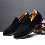 Oulop Unisex Leather Flat Shoes – Comfortable, Wear-Resistant Everyday Slip-Ons Oulop Unisex Leather Flat Shoes – Comfortable, Wear-Resistant Everyday Slip-Ons