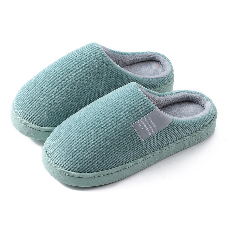 Unisex Cotton Home Slippers – Warm, Breathable & Waterproof Comfort for Couples