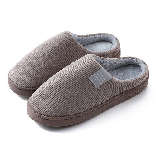 Unisex Cotton Home Slippers – Warm, Breathable & Waterproof Comfort for Couples