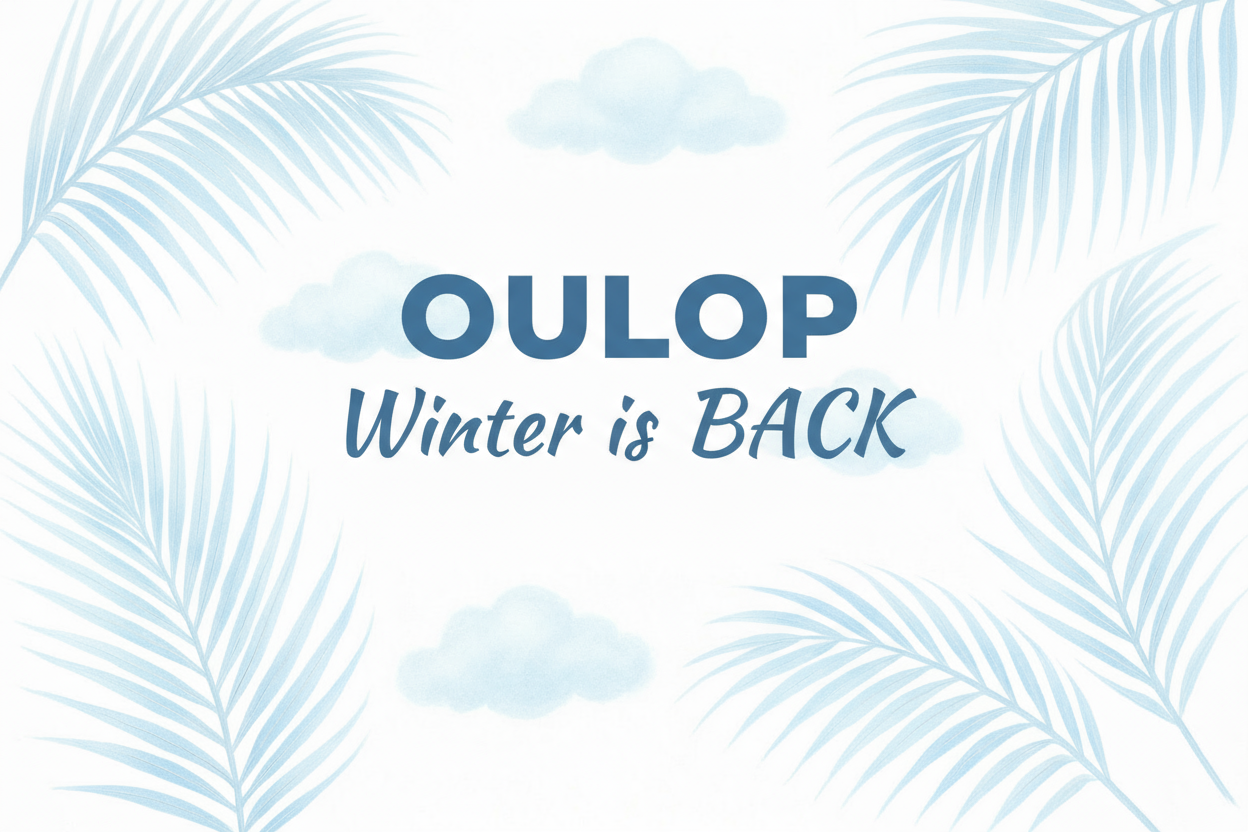 ok now add my name OULOP on it and some announce like Winter is BACK