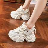 Women’s Wedge Mesh Sneakers – Lightweight, Breathable & Height-Boosting Comfort