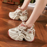 Women’s Wedge Mesh Sneakers – Lightweight, Breathable & Height-Boosting Comfort