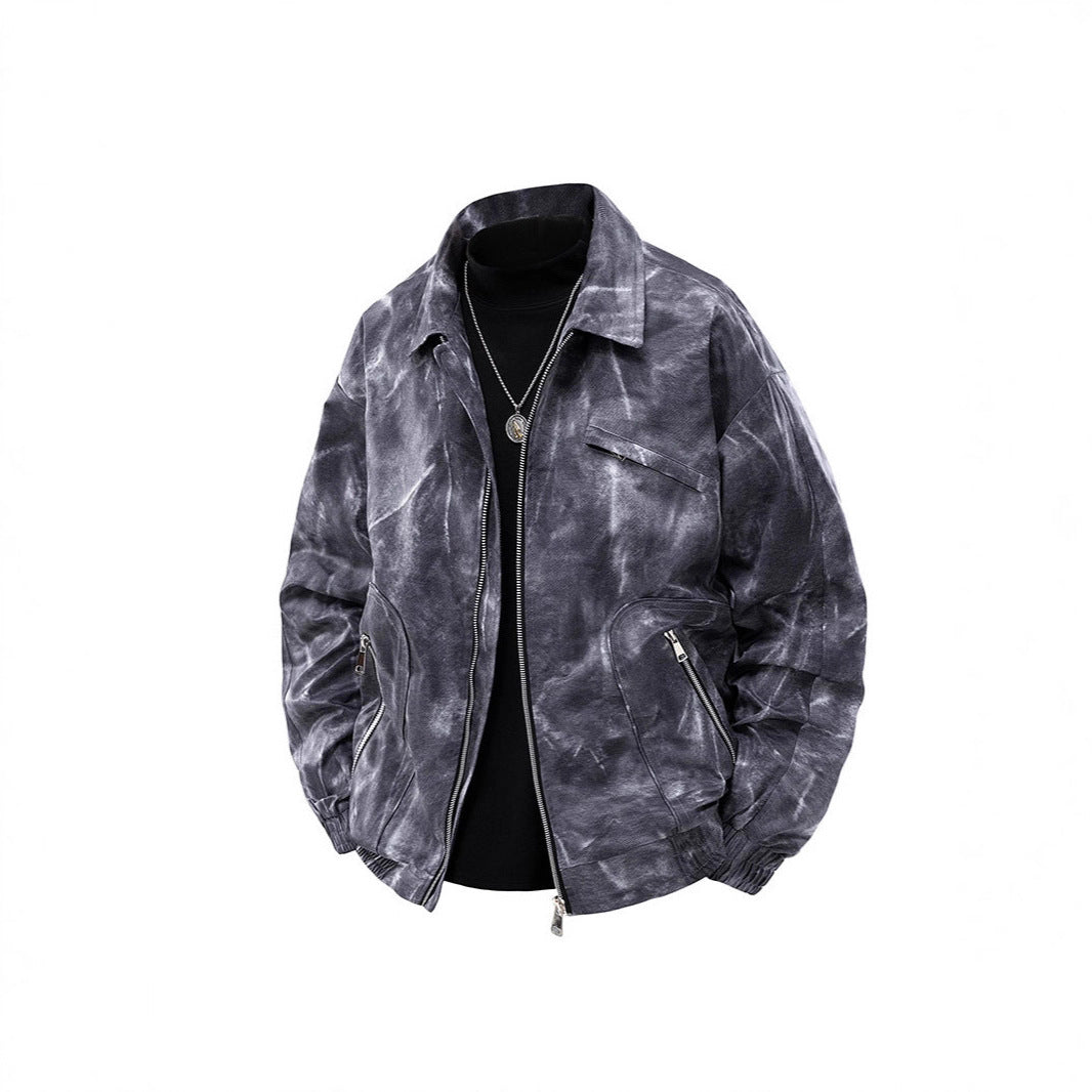 Men’s Casual Loose Fit Jacket – Lightweight Spring & Autumn All-Match Outerwear