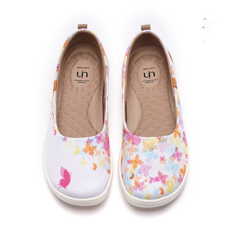 Women's Slip-On Canvas Shoes: Casual & Comfortable