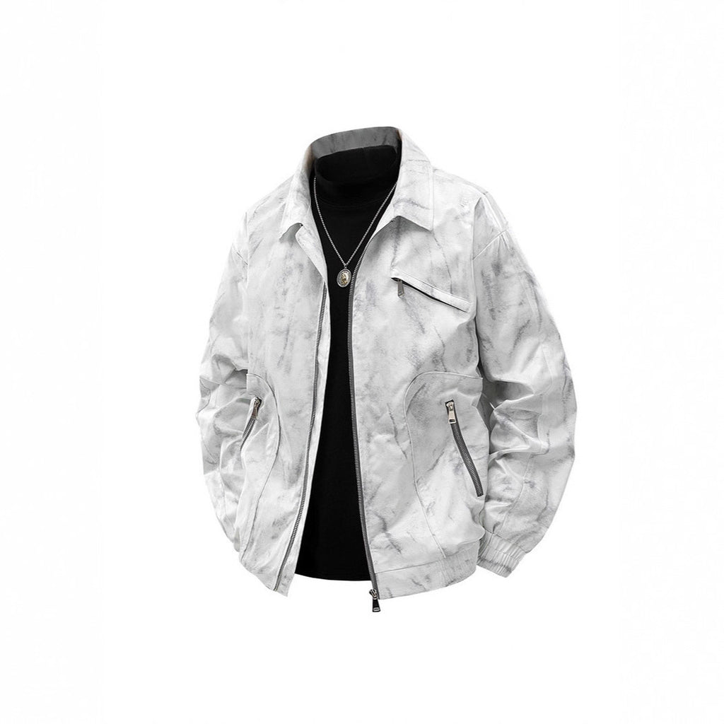 Men’s Casual Loose Fit Jacket – Lightweight Spring & Autumn All-Match Outerwear